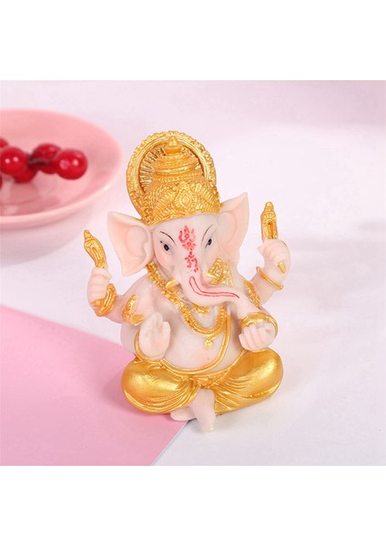 3x Haidianzi Altın Lord Ganesha Buda Heykeli Fil Tanrı Heykelleri Ganesh Figürleri (Yurt Dışından) indirimleri