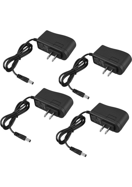 4x Gitar Ücretleri Pedal Şebeke Yedek Güç Kaynağı Ac Adaptörü 9V 1A (Yurt Dışından)