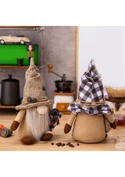 2 Adet Cüceler Peluş, Yeni Eve Taşınma Hediyesi Ev Ofis Çiftlik Evi, Cüceler Peluş Bebek Noel Süslemeleri Ev Dekorasyonu (Yurt Dışından) fırsatları