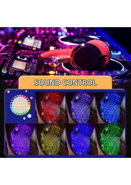 Araba - Çakmak Fişi LED Iç Atmosfer Neon Işıklar Şerit Ses Müzik Kontrol Zemin Dekor Uzaktan Işık (Yurt Dışından) fırsatları