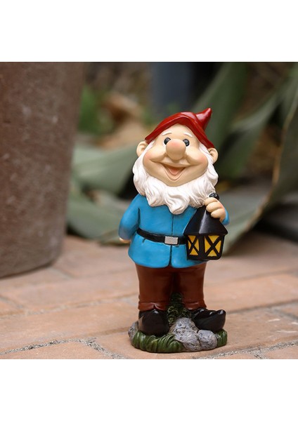Komik Reçine Bahçe Fener Gnome Heykeli Karikatür Yaramaz Cüce Bebek Küçük Heykel Çim Bahçe Yaratıcı Dekorasyon (Yurt Dışından) modelleri