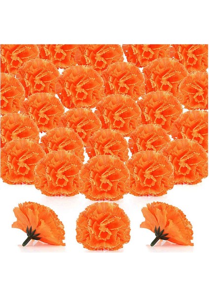 Kadife Çiçeği Çiçek Kafaları Toplu, 400 Adet Yapay Çiçekler Çelenk El Sanatları Için Kafaları, Ipek Kadife Çiçeği Sahte Çiçekler, Turuncu (Yurt Dışından) fiyatları
