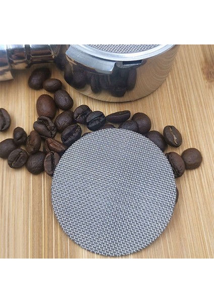 5pc 51MM Puck Ekran / Espresso Portafilter Alt Duş Ekranı / Kontakt Ekran - Paslanmaz Çelik (Yurt Dışından)