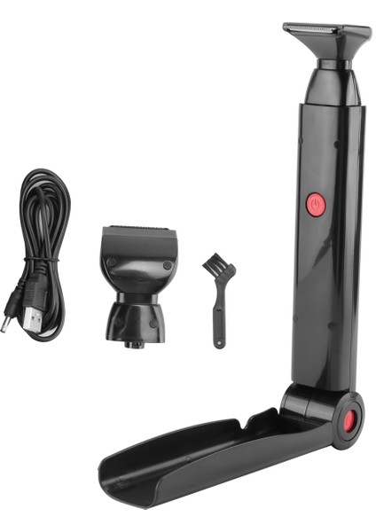 Uzun Saplı Erkekler Arka Saç Tıraş Makinesi USB Şarj Edilebilir Büyük Bıçak Düzeltici 2 In 1 Katlanabilir Arka Tıraş Makinesi Erkekler Saç Çıkarıcı (Yurt Dışından) modelleri