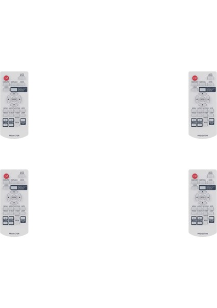 4x N2QAYA000116 LCD Video Projektör Için Yedek Uzaktan Kumanda PT-LB382 PT-LB332 PT-LW312 PT-LW362 (Yurt Dışından)