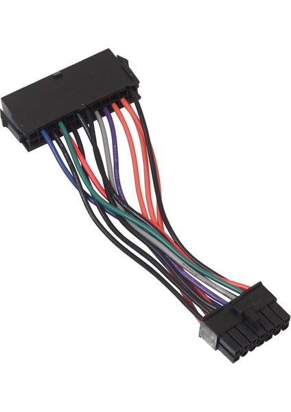 15 cm Güç Uzatma Kablosu Kablosu 18AWG Tel Atx 24 Pin 14 Pin Adaptör Kablosu Q77 B75 A75 Q75 Anakart (Yurt Dışından)