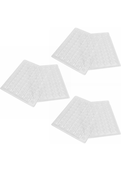Şeffaf Pet Kapatılabilir Fransız Makaron Saklama Tepsileri - Set Başına 50 Makaron Tutar - 12 Takım Paketi (Yurt Dışından) fiyatları