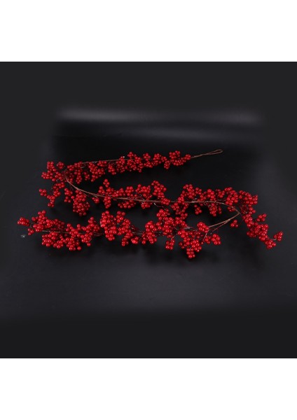 6 Adet 5.9 Ft Noel Kırmızı Berry Çelenk Yapay Bordo Kırmızı Pip Noel Çelenk (Yurt Dışından) fırsatları