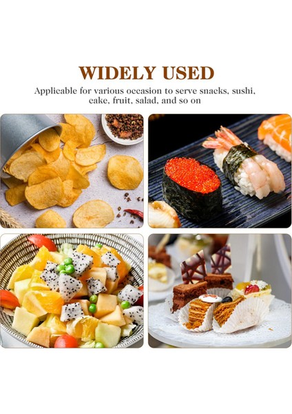 150 Adet Tek Kullanımlık Suşi Tekneleri Meze Tabakları Ahşap Yemek Tepsileri Ahşap Yemek Tabakları Suşi ve Sashimi Parti Kitleri (Yurt Dışından) fırsatları