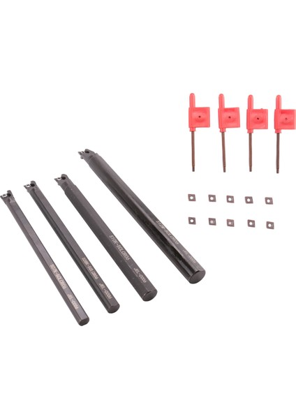 Set 7/8/10/12MM Sclcr Torna Delme Çubuğu Takım Tutucu + 10 Adet Ccmt 0602 Uçlar (Yurt Dışından) fiyatları