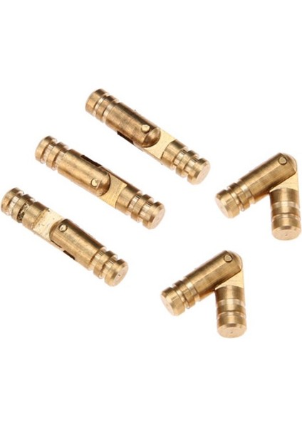 200 Adet Pirinç Gizli Varil Menteşeler Takı Ahşap Kutular Dolap Görünmez Mobilya Menteşe 4X20MM (Yurt Dışından)