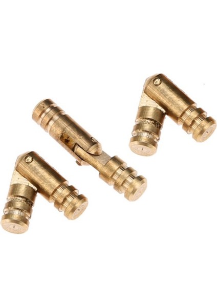 200 Adet Pirinç Gizli Varil Menteşeler Takı Ahşap Kutular Dolap Görünmez Mobilya Menteşe 4X20MM (Yurt Dışından)