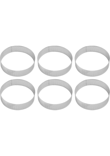 30 Paket Paslanmaz Çelik Tart Halkaları, Isıya Dayanıklı Delikli Kek Mus Halkası, Kek Halkası Kalıbı, Yuvarlak Kek Pişirme Araçları (Yurt Dışından) indirimleri