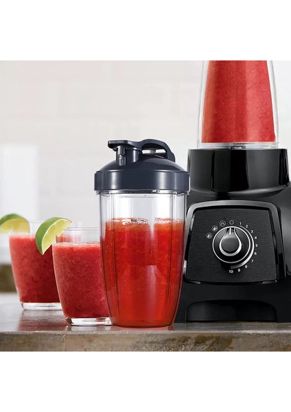 Nutribullet Karıştırıcılar 600W/900W/PRO Için Blender Yedek Parçaları - Çıkarıcı Bıçağı ve 32OZ Büyük Bardaklar ve 24OZ Büyük Bardaklar (Yurt Dışından) modelleri