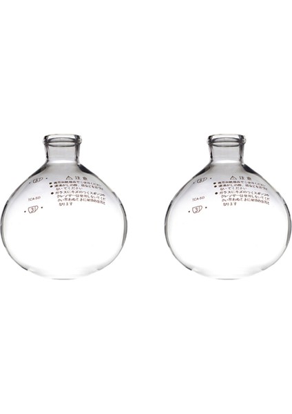 2x Kahve Sifonu Pot Aksesuarları Tca-3/5cup Yüksek Kaliteli Cam Sifon Vakum Pot Kahve Makinesi Parçaları Değiştirin (D) (Yurt Dışından)