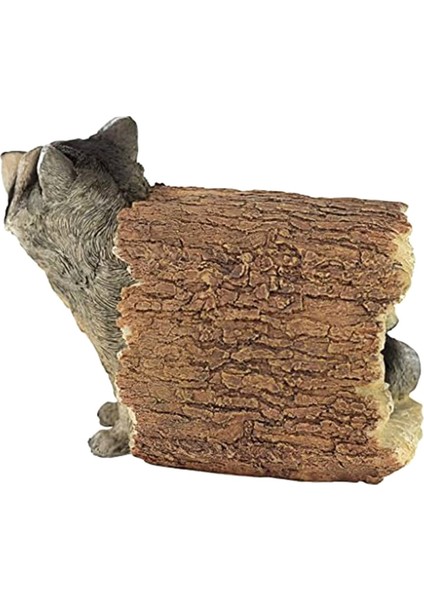 Bandit The Animal Kapalı/açık Bahçe Hayvan Heykeli, El Döküm Polyresin, Tam Renkli Kaplama (Yurt Dışından)