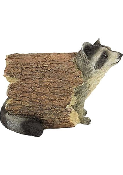 Bandit The Animal Kapalı/açık Bahçe Hayvan Heykeli, El Döküm Polyresin, Tam Renkli Kaplama (Yurt Dışından)