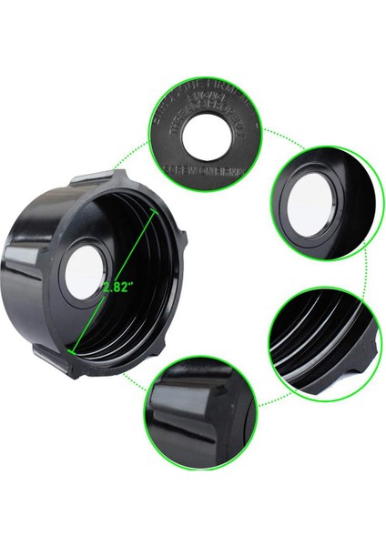 2x 4902 Blender Kavanoz Alt Taban Kapağı, Oster Blender Yedek Parçalarıyla Uyumlu (Yurt Dışından)