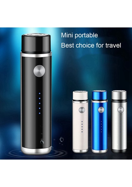Mini Elektrikli Tıraş Makinesi Erkek Taşınabilir Elektrikli Tıraş Makinesi Yıkanabilir Sakal Düzeltici USB Şarj Edilebilir Erkek Yüz Tıraş Makinesi Mavi (Yurt Dışından) modelleri