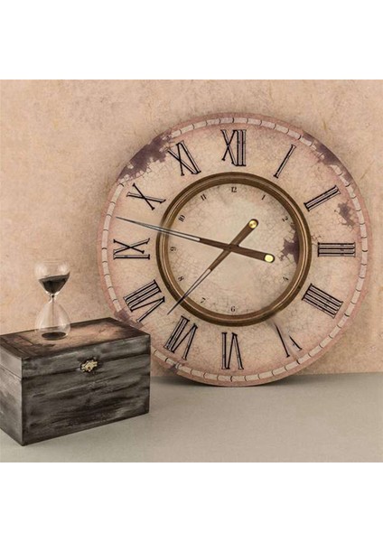 2x Yüksek Torklu Saat Hareketi Mekanizması Büyük Duvar Kuvars Saat Uzun Eller Ceviz Ahşap Dıy Onarım Parçaları Değiştirme 23MM (Yurt Dışından)