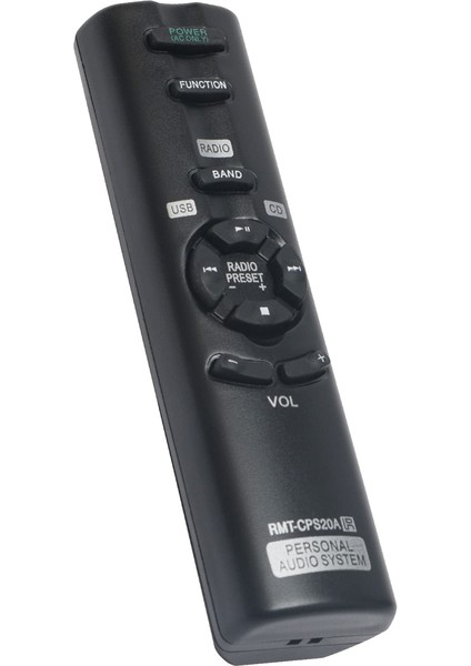 -CPS20A RMTCPS20A Kişisel Ses Sistemi Için Uzaktan Kumandayı Değiştirin ZS-PS20CP ZSPS20CP (Yurt Dışından) modelleri
