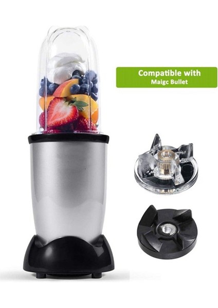 Magic 250W Blender Yedek Yedek Parçaları Için 4 Plastik Dişli Tabanı + 2 Kauçuk Dişli (Yurt Dışından)
