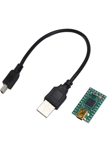 Teensy 2.0 USB Avr Geliştirme Kartı ATMEGA32U4 Genişletme Kartı ve Veri Kablosu (Yurt Dışından)