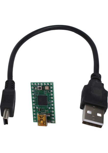 Teensy 2.0 USB Avr Geliştirme Kartı ATMEGA32U4 Genişletme Kartı ve Veri Kablosu (Yurt Dışından)