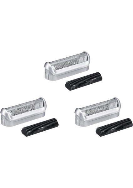 3x Yedek Tıraş Bıçağı Kesici Folyo Seti Tıraş Makinesi Kafa Folyo Değiştirme Braun 5 S P40 P50 P60 P70 P80 P90 M60 M90S (Yurt Dışından)