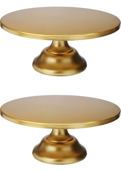 2X12 Inç Demir Yuvarlak Kek Standı Kek Tabağı Kaide Tatlı Tutucu Düğün Doğum Günü Partisi-Altın (Yurt Dışından) fiyatları