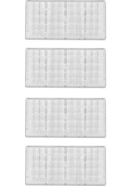 4x Çikolata Bar Makinesi Şeker Kalıp Break Apart Bar Çikolata Kalıp Çikolata Diy Pasta Araçları (Yurt Dışından)