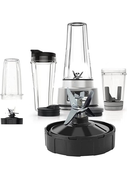 2x Ninja Blender Yedek Parça Montajı 6 Yüzgeçleri, Çıkarıcı Bıçak Blender Fincan Parçaları BL450-70 BL451-70 BL454-70 (Yurt Dışından)