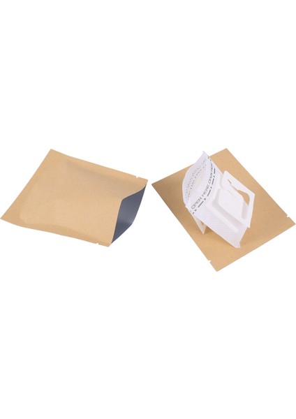 300 Takım Kombinasyonu Kahve Filtre Torbaları ve Kraft Kağıt Kahve Torbası, Taşınabilir Ofis Seyahat Damla Kahve Filtreleri Aletler Set (Yurt Dışından)