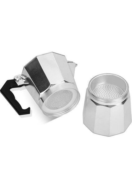 Italyan Alüminyum Moka Pot Avrupa Kahve Ekipmanları Sekizgen Moka Cezve 1 Fincan (50ML) (Yurt Dışından) fırsatları