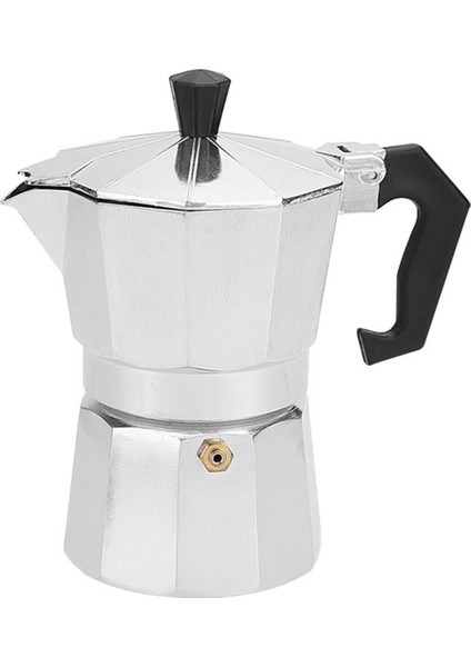 Italyan Alüminyum Moka Pot Avrupa Kahve Ekipmanları Sekizgen Moka Cezve 1 Fincan (50ML) (Yurt Dışından) indirimleri