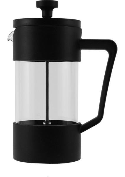 5x French Press Kahve ve Çay Makinesi, Kalınlaştırılmış Borosilikat Cam Kahve Presi Paslanmaz ve Bulaşık Makinesinde Yıkanabilir, Siyah (Yurt Dışından)