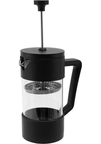 5x French Press Kahve ve Çay Makinesi, Kalınlaştırılmış Borosilikat Cam Kahve Presi Paslanmaz ve Bulaşık Makinesinde Yıkanabilir, Siyah (Yurt Dışından)