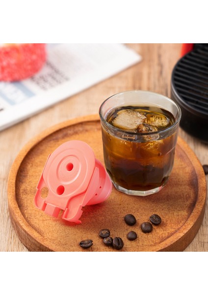 Keurig 2.0 Için Kahve Pod Dolu Kapsül Filtresi Keurig K200/K250/K300 Için Kahve Kapsül Bardağı Yeniden Kullanılabilir Örgü Süzgeç (Yurt Dışından)