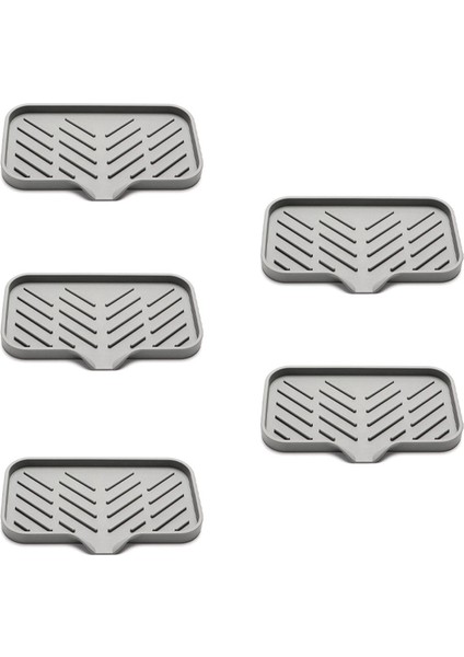 4x Silikon Mutfak Sabunu Tepsisi, Lavabo Tepsisi Drenaj Sünger Rafı, Lavabo Depolama Tepsisi, Sünger Sabunluk Scrubber Için Kullanılan (Yurt Dışından) indirimleri