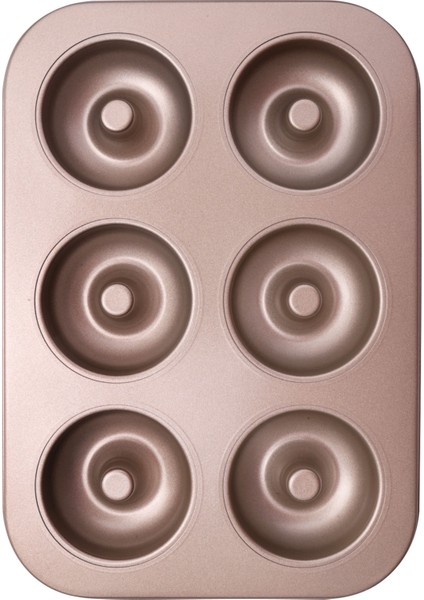 Yapışmaz Donut Tavası 1 Parça Donut Pişirme Tepsisi Karbon Çelik Donut Kalıbı Donut Pişirme Kabı Çanta Kalıbı 6 Donuts (Yurt Dışından) modelleri