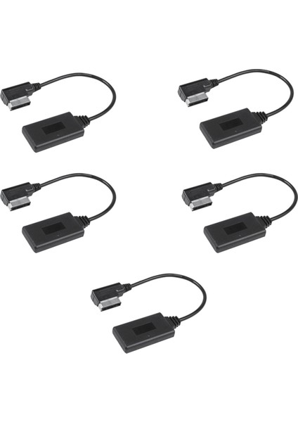 5x Araba Kablosuz Bluetooth Modülü Müzik Adaptörü Yardımcı Alıcı Aux Ses Kablosu W212 S212 C207 (Yurt Dışından)