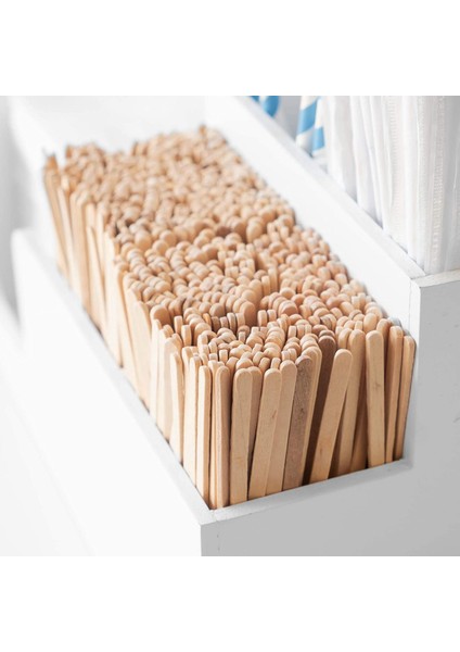 200 Adet 5.5 Inç Kahve Karıştırıcı Çubukları-Doğal Ahşap Çevre Dostu Kahve Içecek Milktea Tek Kullanımlık Karıştırıcı Çubuğu (Yurt Dışından) indirimleri