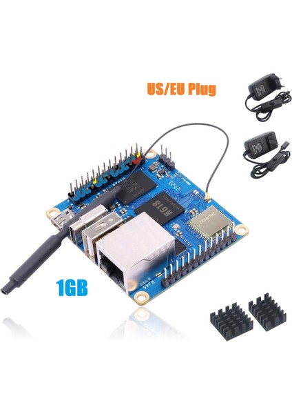 Zero 3 Geliştirme Kurulu Için 1 GB + Isı Emici H618 Wifi5 + Bt 5.0 Android 12 DEBIAN12 UBUNTU22.04 Abd Tak Için (Yurt Dışından) fırsatları