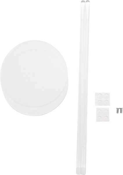 2 Parça Akrilik Donut Standları Şeffaf Simit 5.9 Inç Yuvarlak Standı Tutucu Tatlı Standı Masa Noel Düğün Doğum Günü Partisi Için (Yurt Dışından)