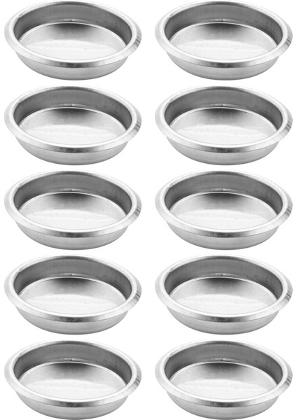 10X 58MM Kahve Makinesi Boş Filtre/paslanmaz Çelik Geri Yıkama Temizleme Kör Kase Kahve Makinesi Aksesuarları (Yurt Dışından)