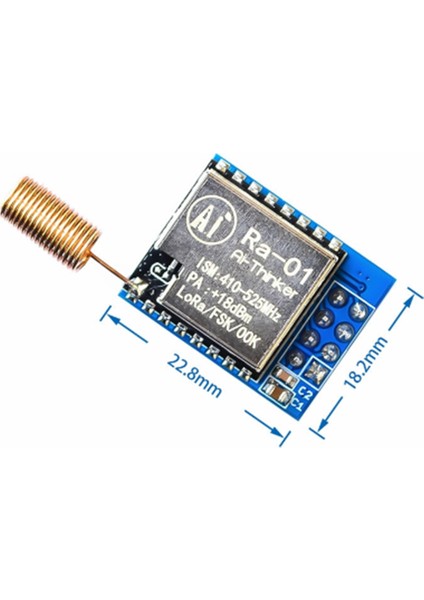 Ra-01 Lora SX1278 433M Kablosuz Yayılı Spektrum Iletim Modülü En Uzak 10KM (Yurt Dışından)