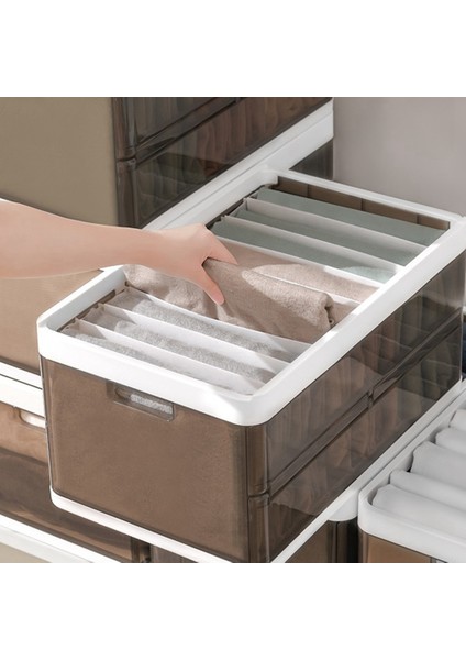 Pantolon Saklama Kutusu, Elbise Bölmesi Kutusu, Ev T-Shirt Gardırop Elbise Düzenleyici Kutusu, Bölmeli (Yurt Dışından) fırsatları