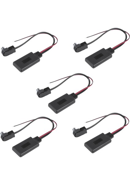 5x Araba Kablosuz Bluetooth Modülü Müzik Adaptörü Yardımcı Alıcı Aux Ses 121B 9857 9886 117 (Yurt Dışından)
