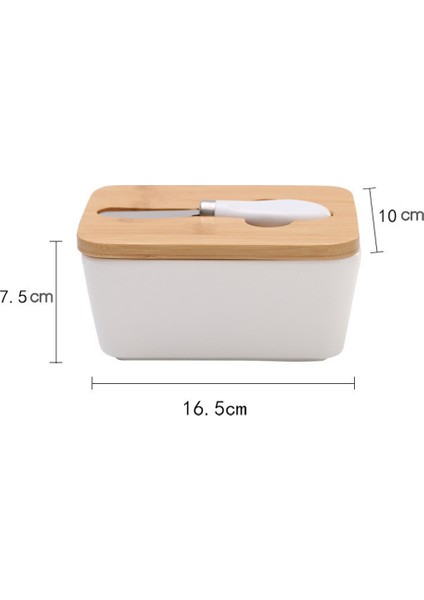 Gıda Kapları Seramik Tereyağı Tabağı Iskandinav Tarzı Tereyağı Kutusu Kaleci Konteyner Gıda Depolama Şeker Kutusu Pişirme Kabı Büyük (Yurt Dışından) fırsatları