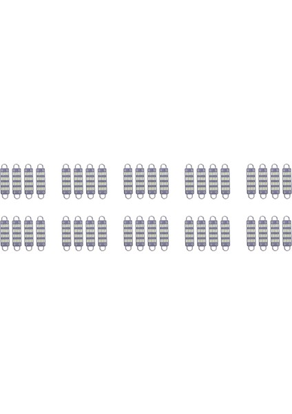 40X Ampul 44MM Parlak Beyaz Festoon LED Ampul, 20 Smd Sert Döngü 1.73 Inç Iç Kubbe Harita LED Işıklar 561 562 567 564 (Yurt Dışından)